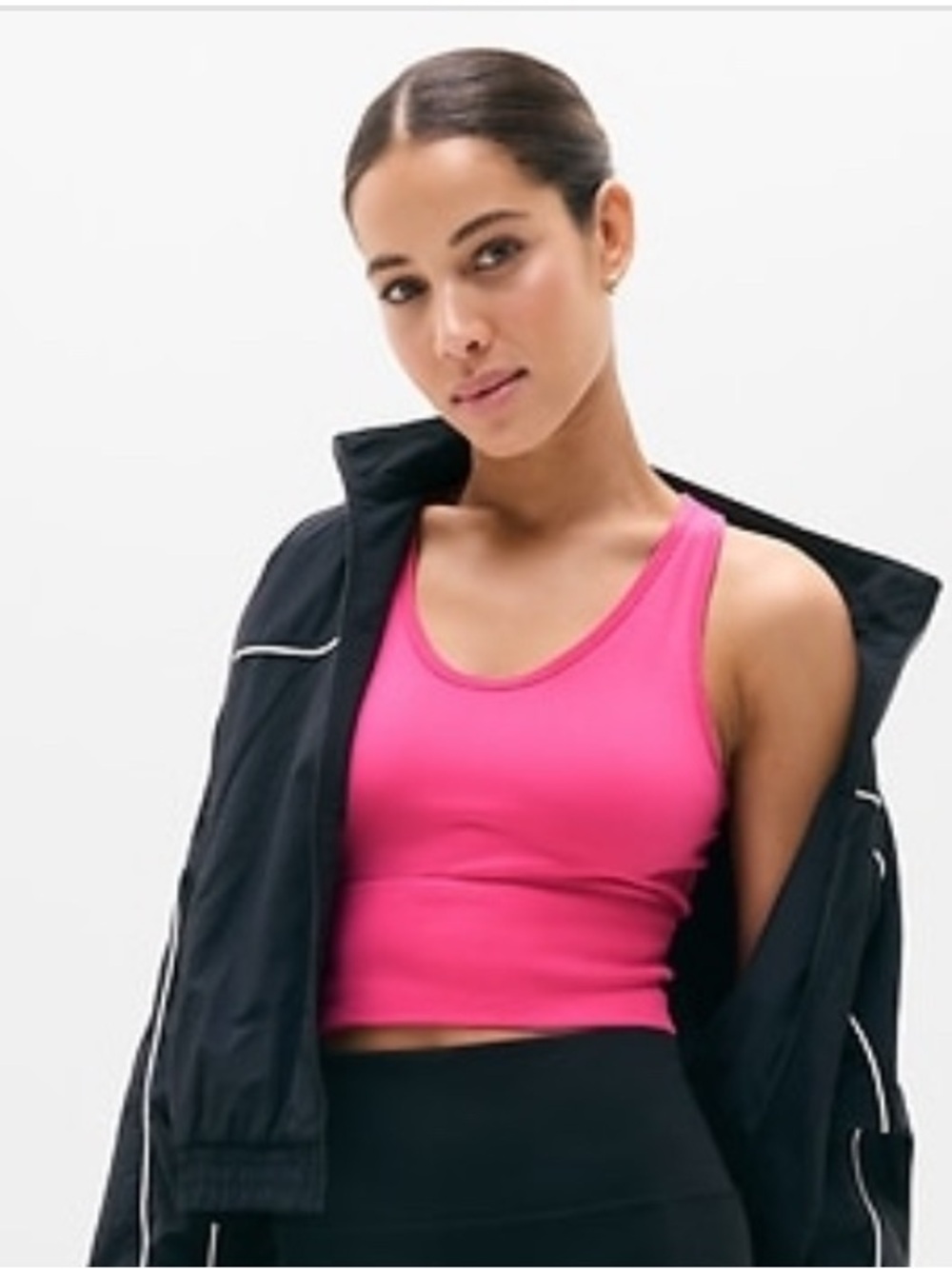 Athleta recharge racer bank tank - small